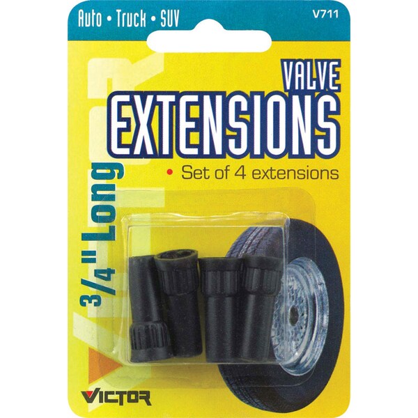 Victor Victor ABS Plastic 60 psi Tire Valve Extension 1 pk 22-5-00711-V - main